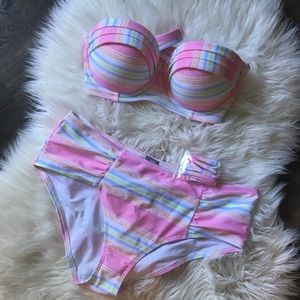 Aerie Midi Rise Swim Set